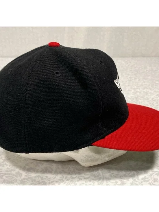 Vintage Corvette Snapback Hat OTTO Cap USA Black Red Green Underbill - Picture 7 of 14